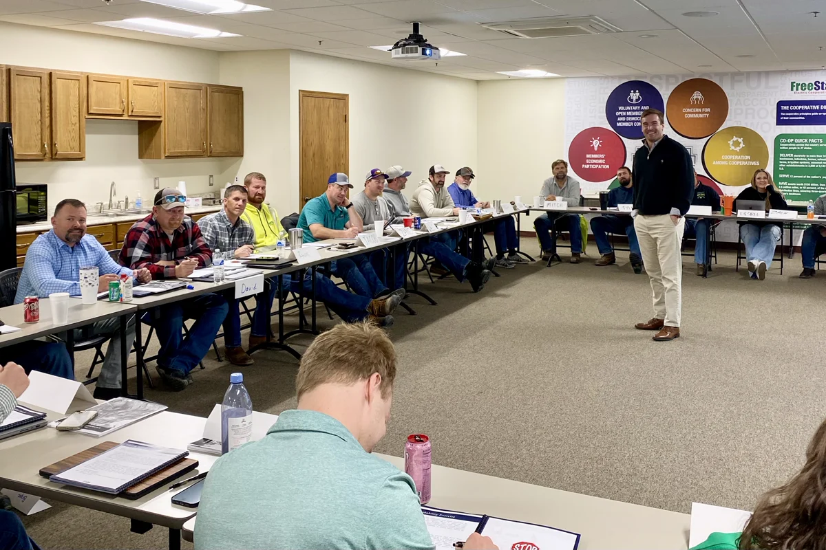 Dr. Claude Kershner IV facilitating a leadership session